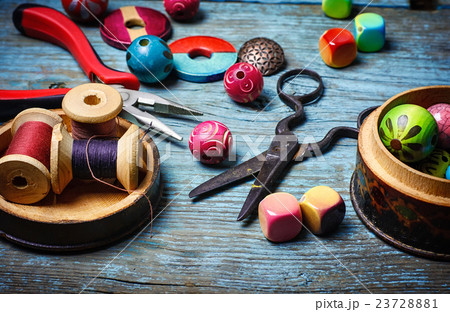 Set beads for making jewelry 23728881