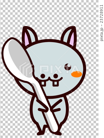 Animal series with spoon 23728911