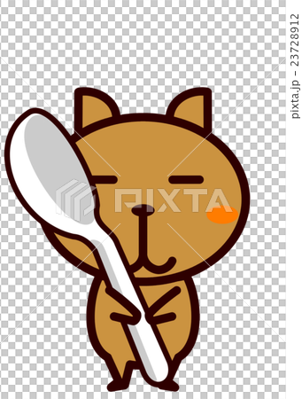 Animal series with spoon 23728912