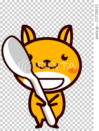 Animal series with spoon 23728913