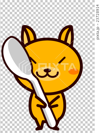 Animal series with spoon 23728914