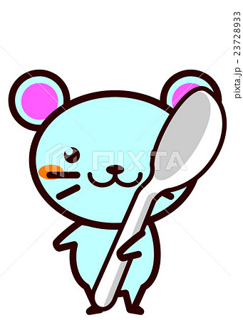 スプーンを持った動物シリーズ 23728933