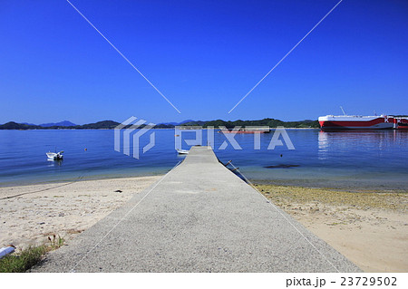 星の浦海浜公園の写真素材