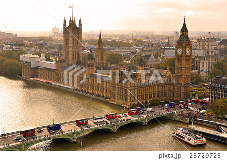 Big Ben and Houses of Parliament, London, UK.. Big Ben and Houses of Parliament, London, UK.. 23729723