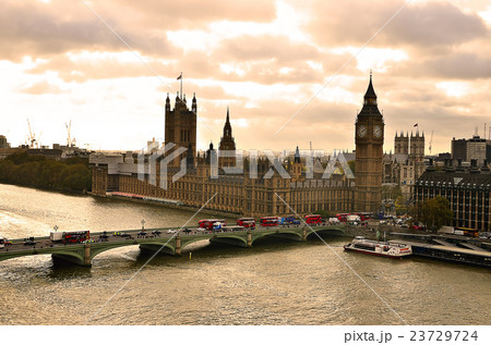 Big Ben and Houses of Parliament, London, UK.. Big Ben and Houses of Parliament, London, UK.. 23729724