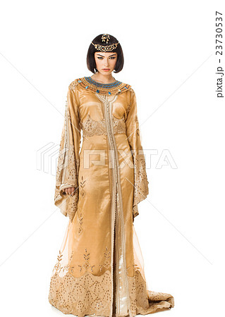Beautiful woman like Egyptian Queen Cleopatra on Beautiful woman like Egyptian Queen Cleopatra on 23730537