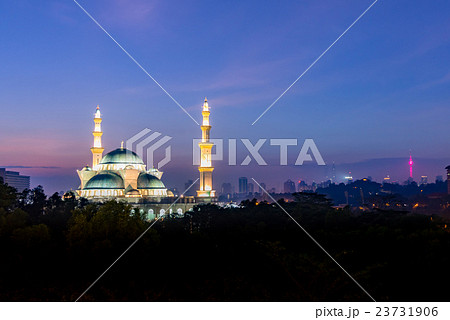 Kuala Lumpur, Malaysia Mosque at sunrise Kuala Lumpur, Malaysia Mosque at sunrise 23731906