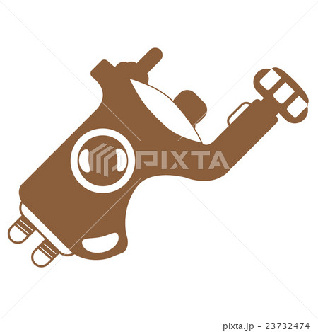 Tattoo machine icon. Tattoo Accessory. 23732474