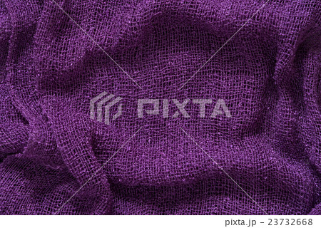 violet Crumpled fabric texture background 23732668