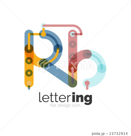 Letter logo business icon Letter logo business icon 23732914
