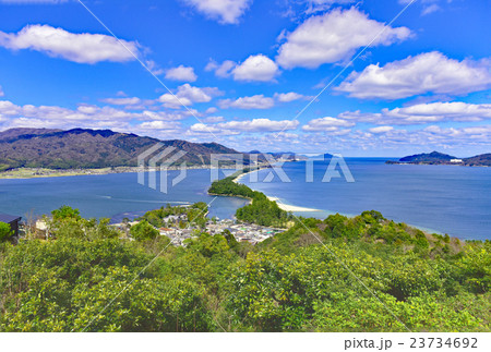 天橋立をビューランドから望む 23734692