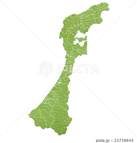 石川県地図 23738643