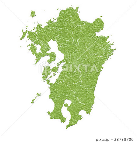 九州地図 23738706
