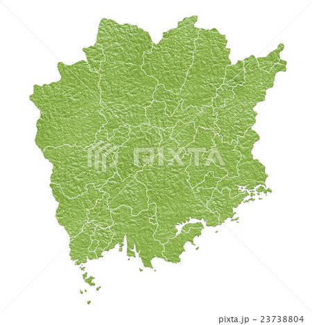 岡山県地図 岡山県地図 23738804
