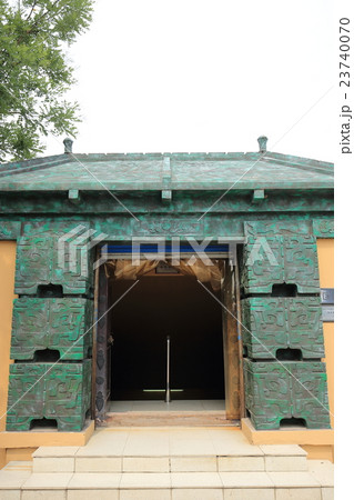 中国　世界遺産　安陽市　殷虚　婦好墓 23740070