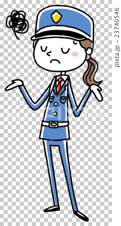 女性警備員:困る 女性警備員:困る 23740546