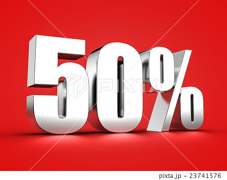50 percent sign 23741576