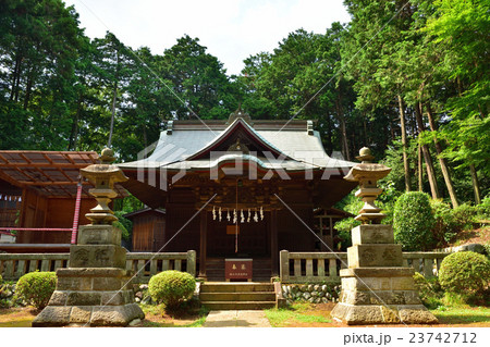 堀口天満天神社の本殿：狭山丘陵 23742712