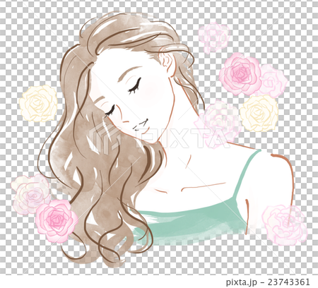 バラの香りのイメージ バラの香りのイメージ 23743361