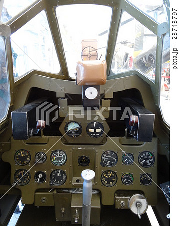 零戦の操縦席 レプリカの写真素材 [23743797] - PIXTA