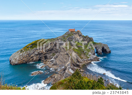 Gaztelugatxeko Doniene in Basque hermitage, Spain. 23743845