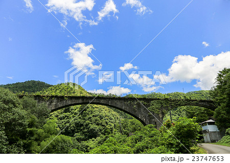 高知県四万十町　下津井めがね橋 23747653