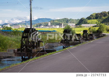 高知県四万十市　四ヶ村溝の水車 23747733