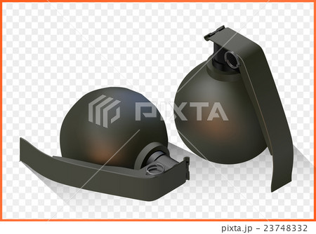 grenade isometric flat vector 3d 23748332
