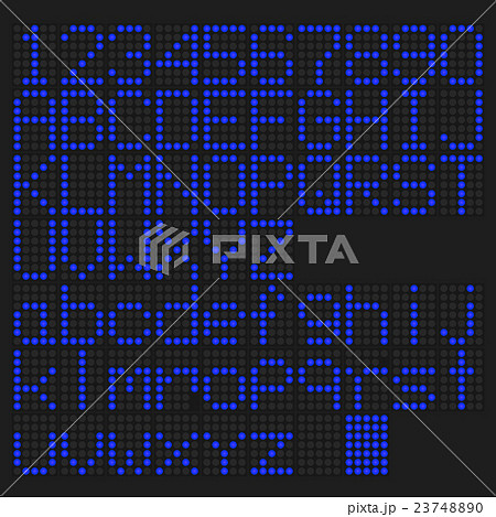 Led uppercase, lowercase English alphabet number Led uppercase, lowercase English alphabet number 23748890