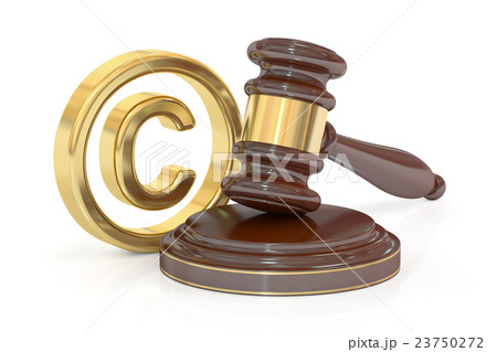 Copyright laws and intellectual property concept 23750272