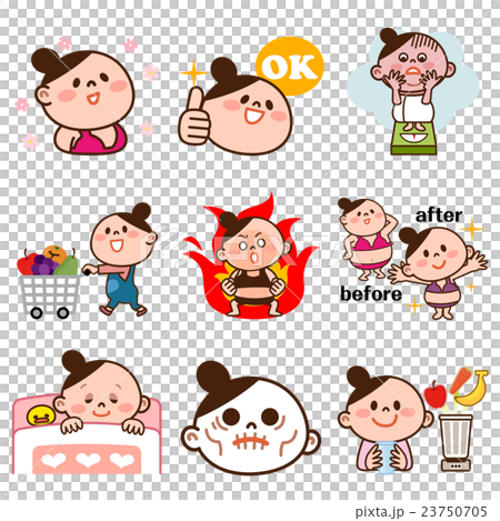 代謝女孩的集合 23750705