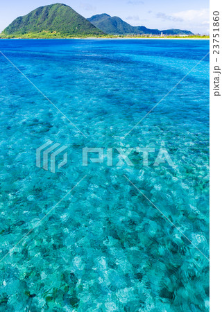 海、海景、風景、沖縄。 23751860