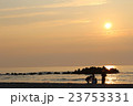 海　夕日 23753331