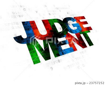 Law concept: Judgement on Digital background 23757252
