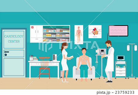 ECG Test or The Cardiac Test. 23759233