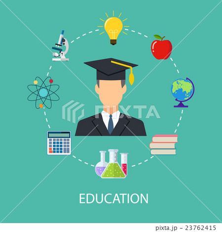 concept of school, education, study, training 23762415
