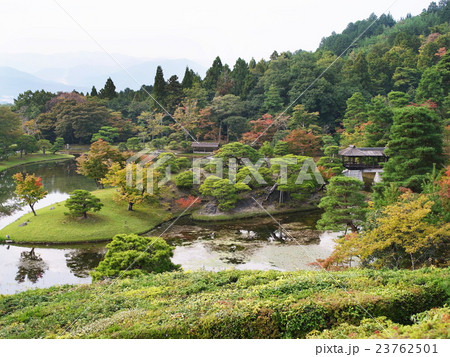 修学院離宮 上御茶屋 隣雲亭からの眺望 23762501