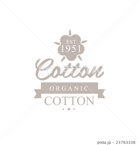 Organic Cotton Product Logo Design 23763336