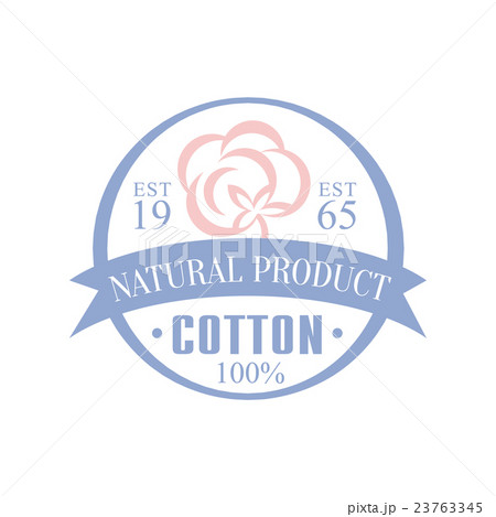 Cotton Natural Product Logo Design Cotton Natural Product Logo Design 23763345