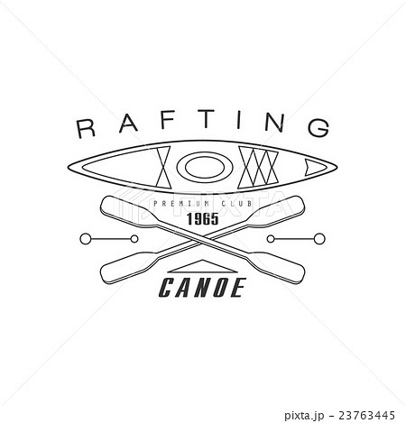 Rabting Canoe Club Emblem Design Rabting Canoe Club Emblem Design 23763445
