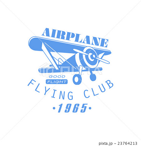 Airplane Club Emblem Design 23764213