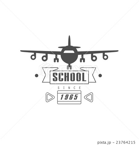 Flying School Emblem Design 23764215