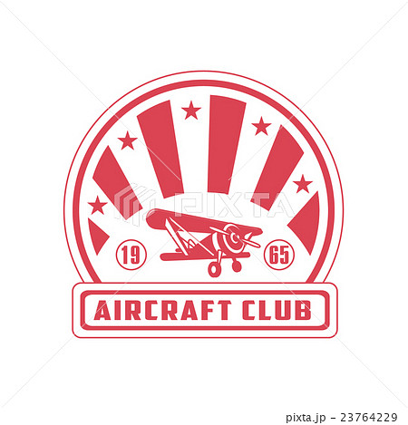 Aircraft Club Red Emblem Design 23764229