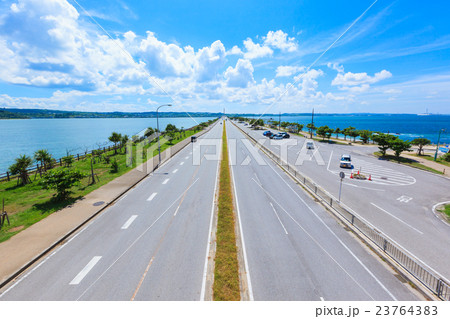 海中道路 沖縄 海中道路 沖縄 23764383