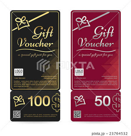 Gift voucher or gift certificate template Gift voucher or gift certificate template 23764532