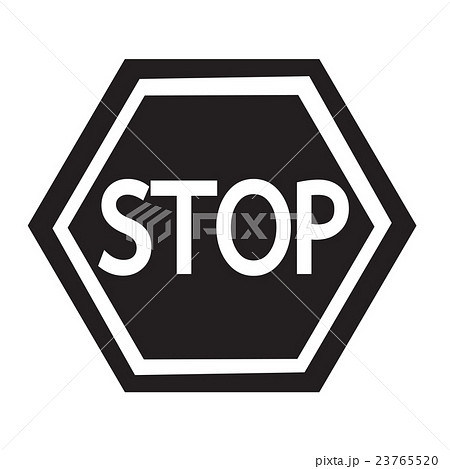 Stop Sign Icon Illustration design 23765520