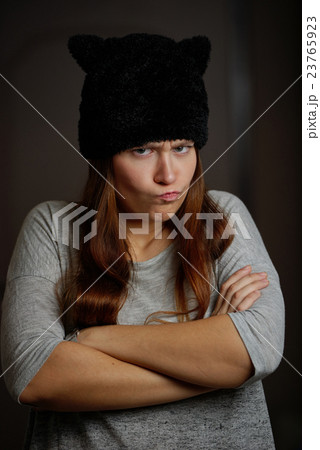 photo of beautiful young woman photo of beautiful young woman 23765923