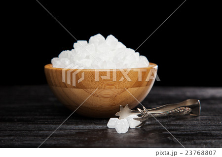 White sugar in a bowl White sugar in a bowl 23768807