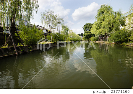 くらしき川舟流しからの眺め(岡山県-倉敷市) 23771166