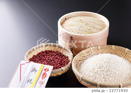 赤飯の材料 23771930